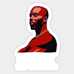 DMX rapper design Sticker
